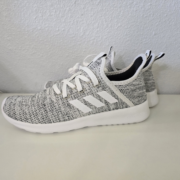 adidas Shoes - NWT Adidas Cloudfoam Pure Gray White